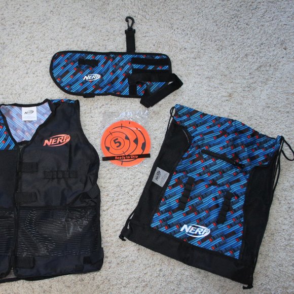 NERF DELUXE TACTICAL GEAR PACK NEW in BOX w/TARGETS 2 SETS ONE OPENED ONE SEALED - Picture 5 of 12